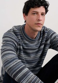 Seasalt Cornwall Strickpullover - blue dizzard hydrangea