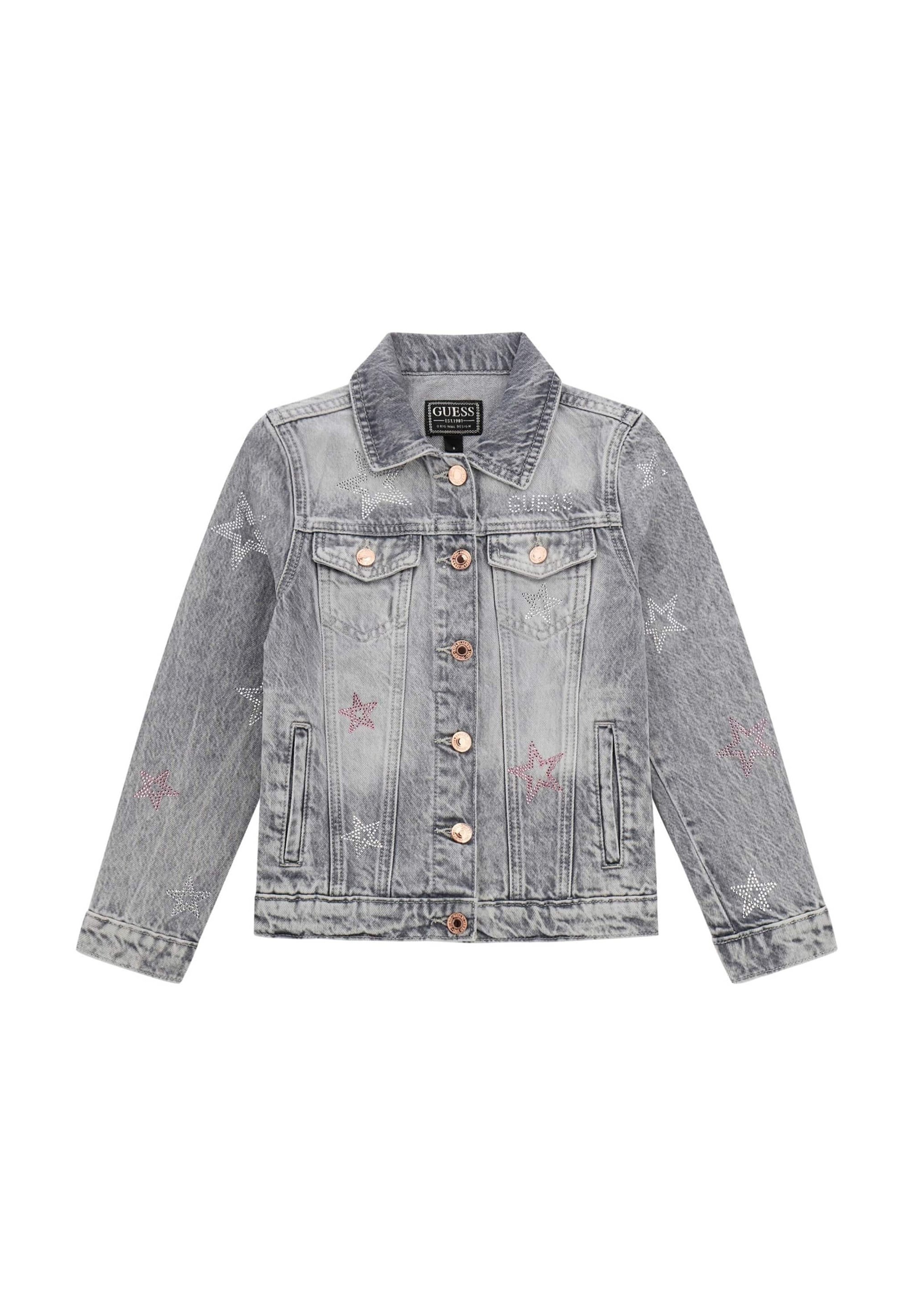 Denim Jacke Jeansjacke Guess Damen Sale Guess STRASS Jeansjacke
