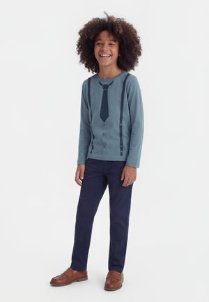 Name it NMMRYDER - Μπλούζα με μακριά μανίκια - flint stone