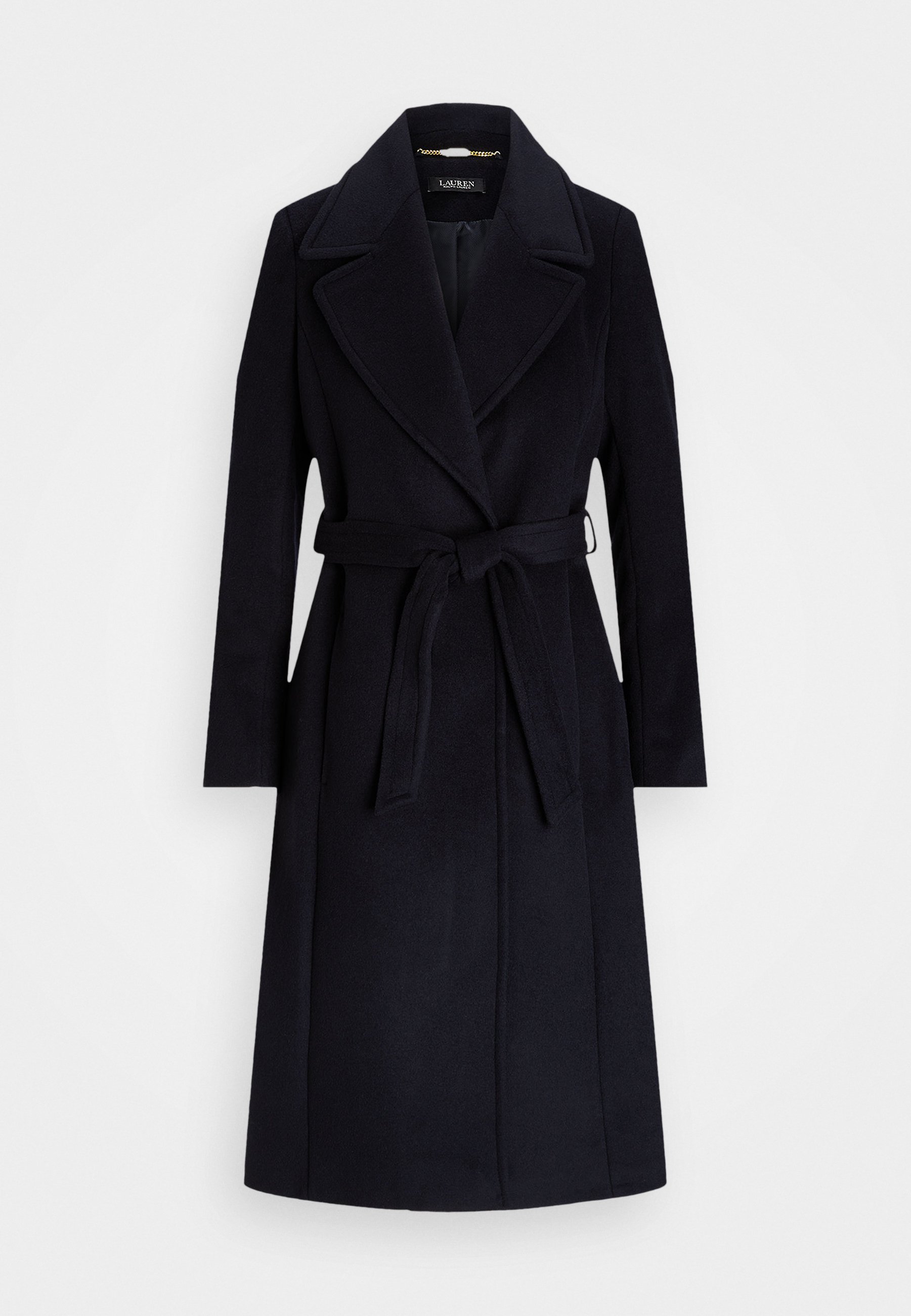 Lauren Ralph Lauren BELTED WOOL BLEND WRAP COAT - Classic coat