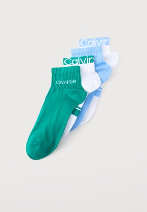 LOGO 4 PACK - Calze - blue/jade green