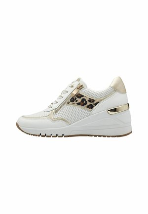 High-top trainers - white dune