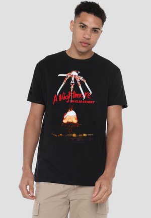 Cotton Soul, NIGHTMARE ON ELM STREET/ALTERNATE POSTER - Print T-shirt - black