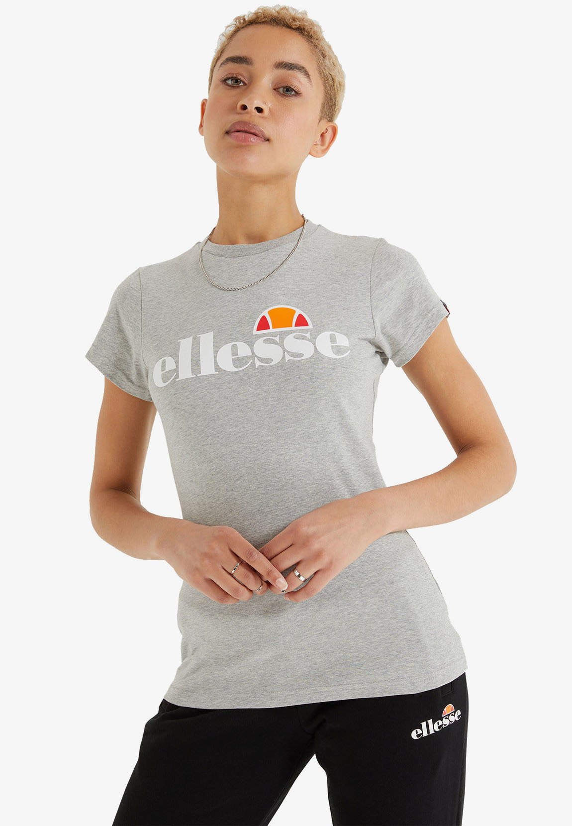 Sportkleding Dames Kleding Sportkleding Topjes en T-shirts Ellesse Topjes  en T-shirts Tee shirt ellesse dance4life.com