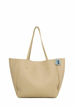 MULTI-COMPARTMENT TOTE BAG - Borsa a mano - mink