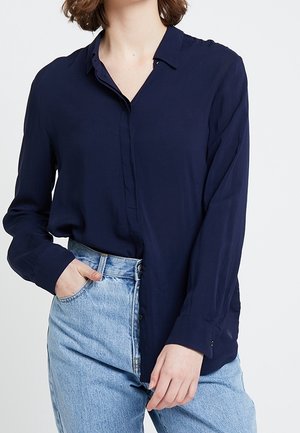 Overhemdblouse - dark blue