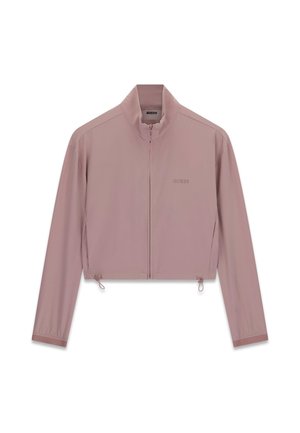 Guess, HOCHKRAGEN SWEATSHIRT - Kevyt takki - puderrosa