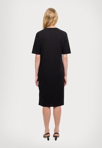 Armani Exchange VESTITO - Jerseyklänning - black