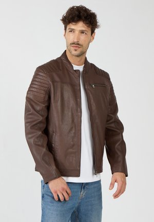 Lederjacke - brown