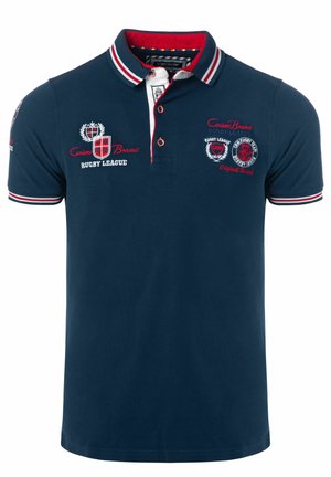 CARISMA, KURZARM POLO 4011  MIT STICKEREI - Poloshirt - dunkelblau