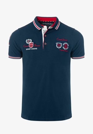CARISMA, KURZARM POLO 4011 MIT STICKEREI - Poloshirt - dunkelblau