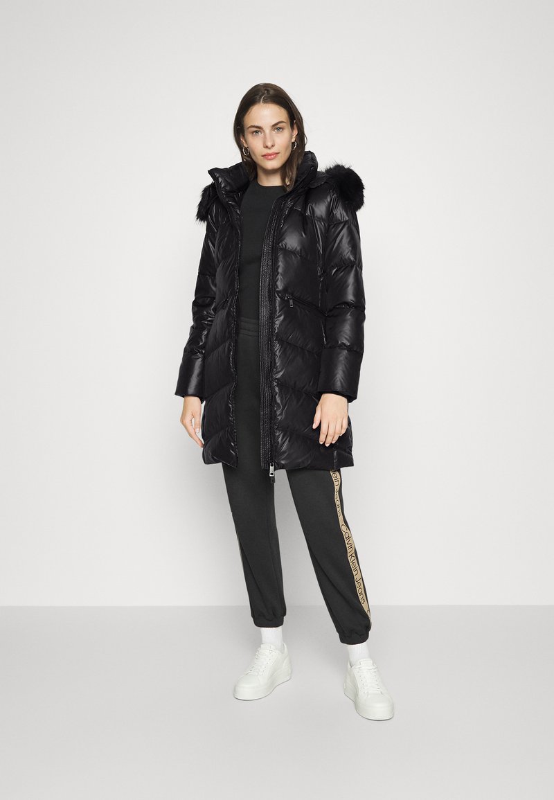 calvin klein essential real coat