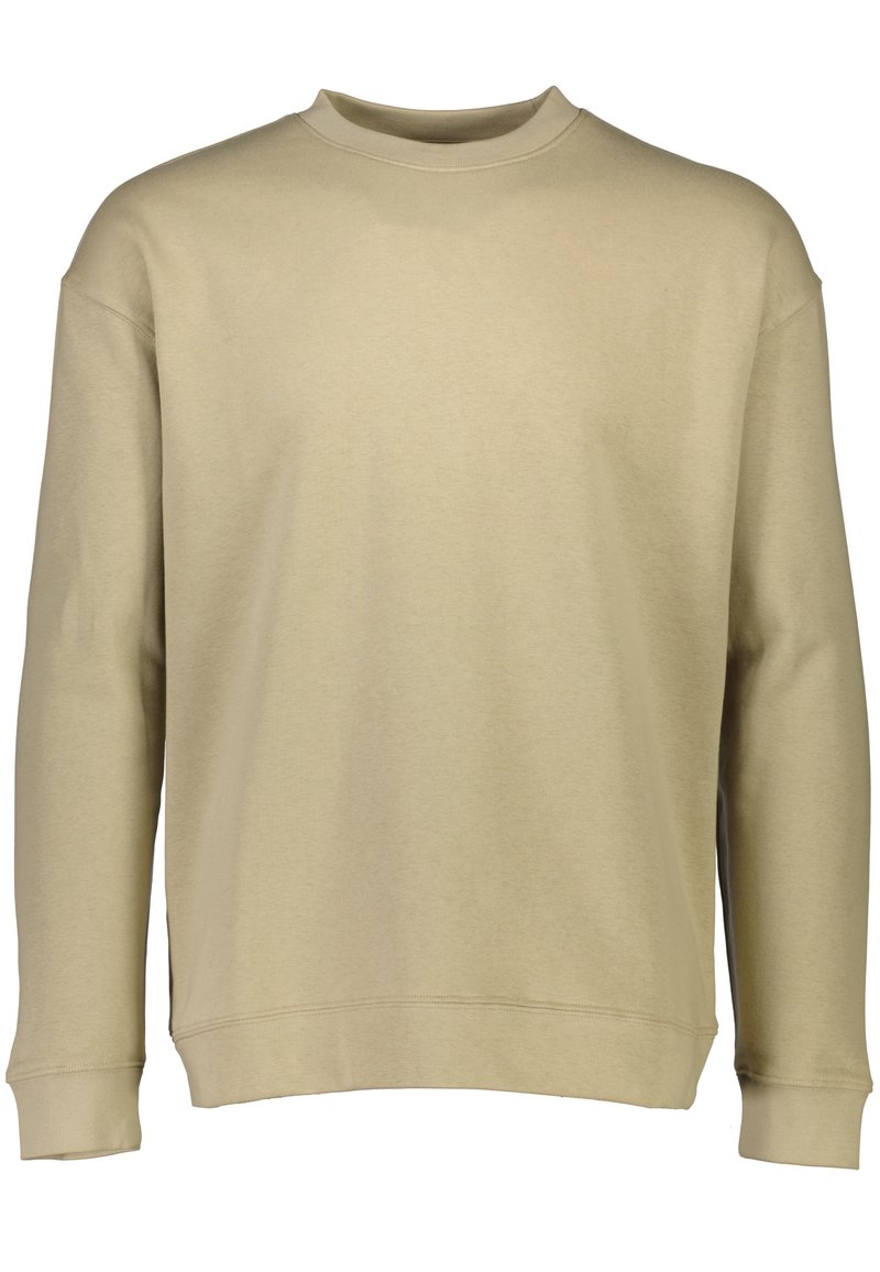 Lindbergh - OVERSIZED O-NECK - Sweatshirt - stone, Förstora