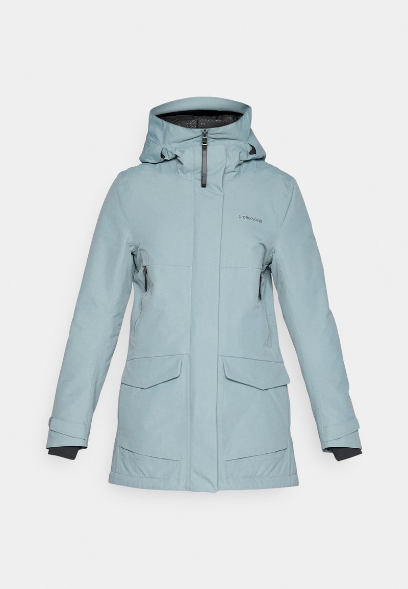 Didriksons Wintermantel lichtblauw