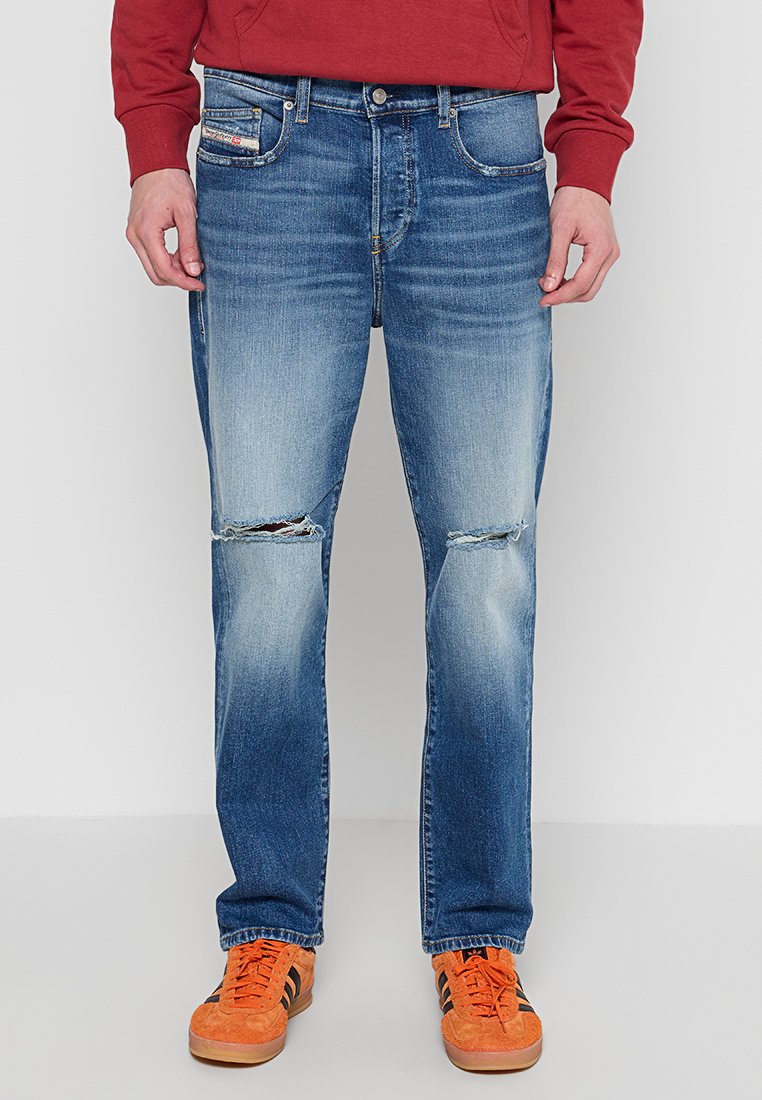 Diesel Straight leg jeans blauw