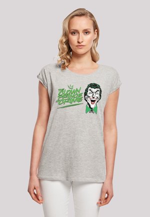 F4NT4STIC DC COMIS SUPERHELDEN BATMAN JOKER THE CLOWN PRINCE OF CRIME - T-Shirt print - grey
