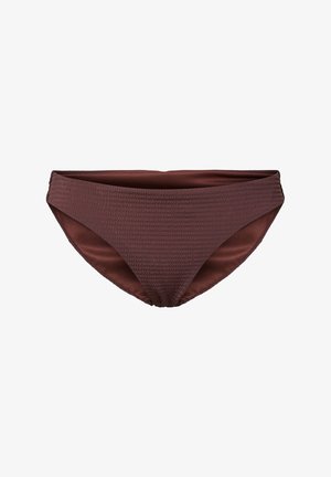 Pieces, BIKINIHOSE PCKAYA SEERSUCKER - Bas de bikini - deep mahogany