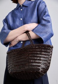 TRIPLE JUMP SMALL - Shopping bag - dark brown