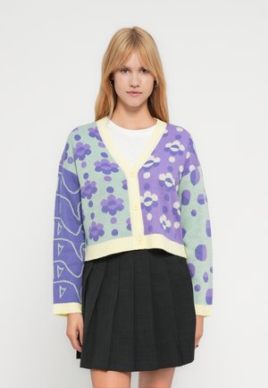 ONLJAYDI MIX V NECK - Gilet - pastel yellow