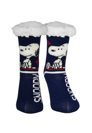 THE PEANUTS SNOOPY HÜTTEN  HAUS KUSCHEL  - Socks - blau