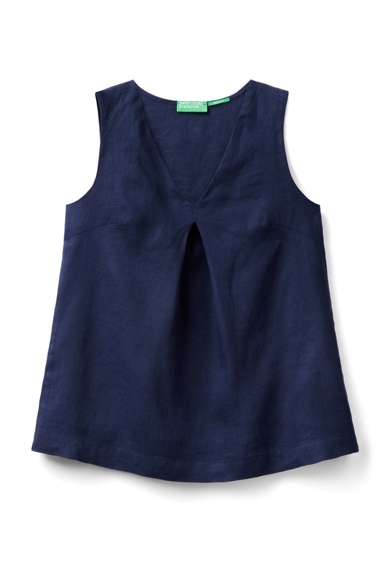United Colors of Benetton SLEEVELESS Camicetta blue/blu