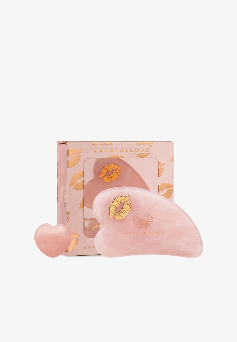 CRYSTALLOVE - ROSE QUARTZ SELFLOVE GUA SHA - Gua Sha e rulli - pink, Ingrandire