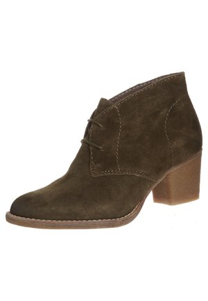 Boots à talons - khaki