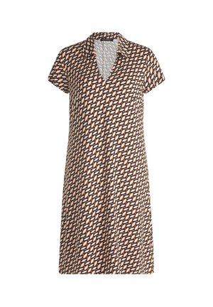 Betty Barclay, BETTY BARCLAY KURZARM SOMMERKLEID - Hverdagskjole - dark blue brown