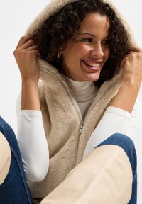 Marie Lund Veste sans manches - beige