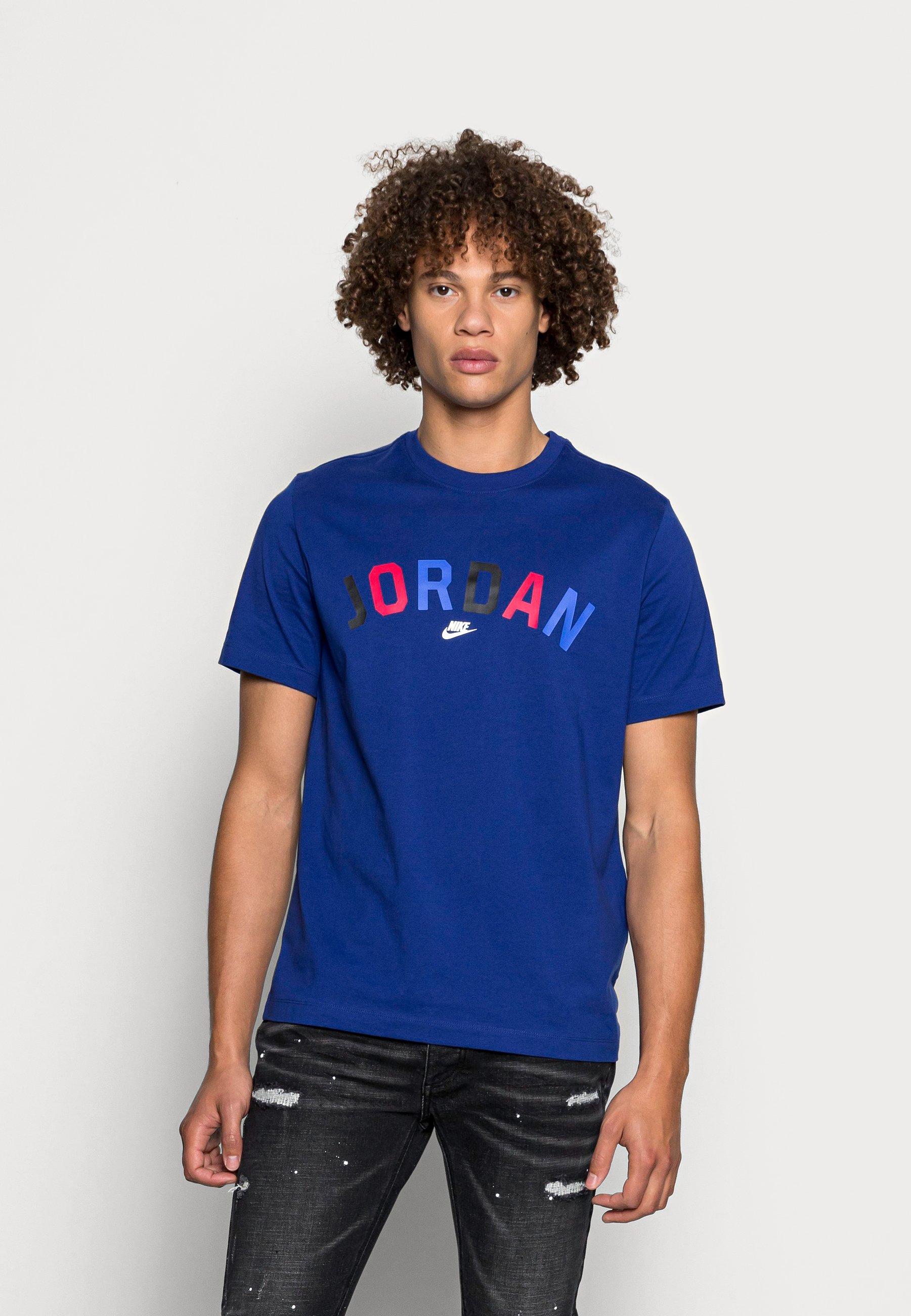 Jordan CREW - Print T-shirt - deep 