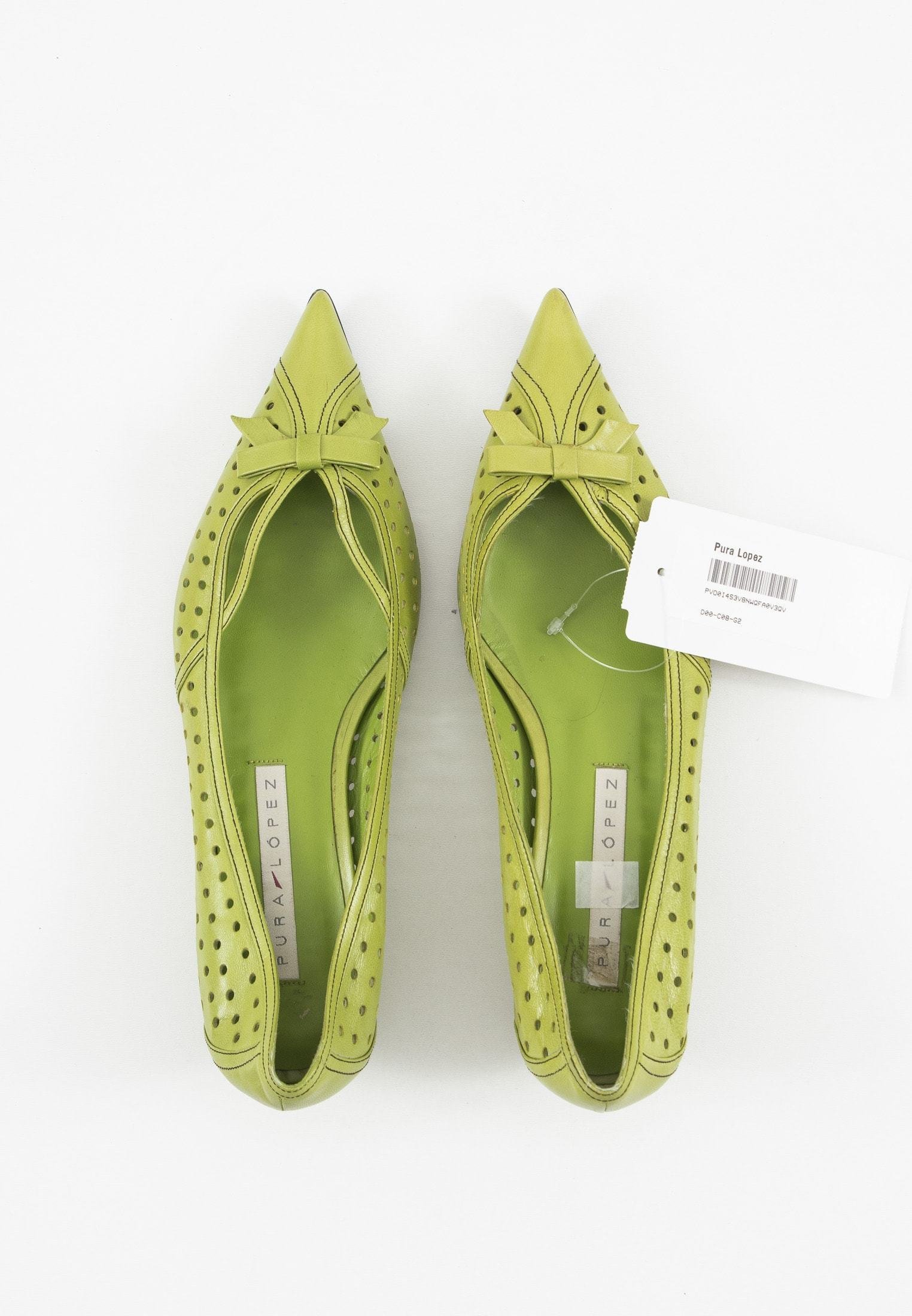 Pura Lopez Bailarinas - grün/verde - Zalando.es