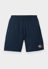 SIGNATURE SUEDED TERRY SWEAT SHORTS - Pantalon de survêtement - dark night navy