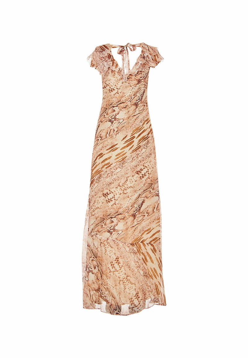 LIU JO Maxi-jurk oker mêleerd