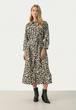 BINTIPW DR - Robe chemise - neutral leo print