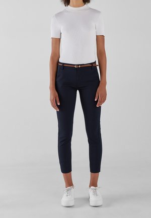 Bershka, Pantalon classique - dark blue