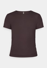 ONPHOMIE SHORT TOP - Navadna majica - chocolate torte