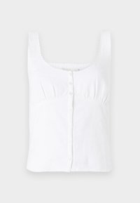 CLEAN GIRL BUTTON THROUGH - Bluse - white