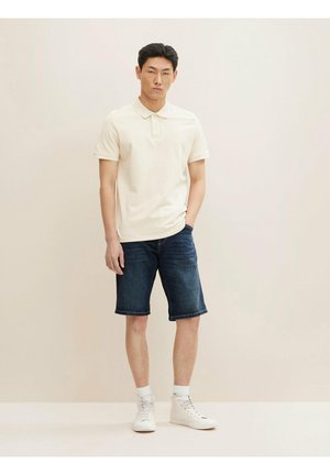 JOSH - Jeansshort - dark stone wash denim