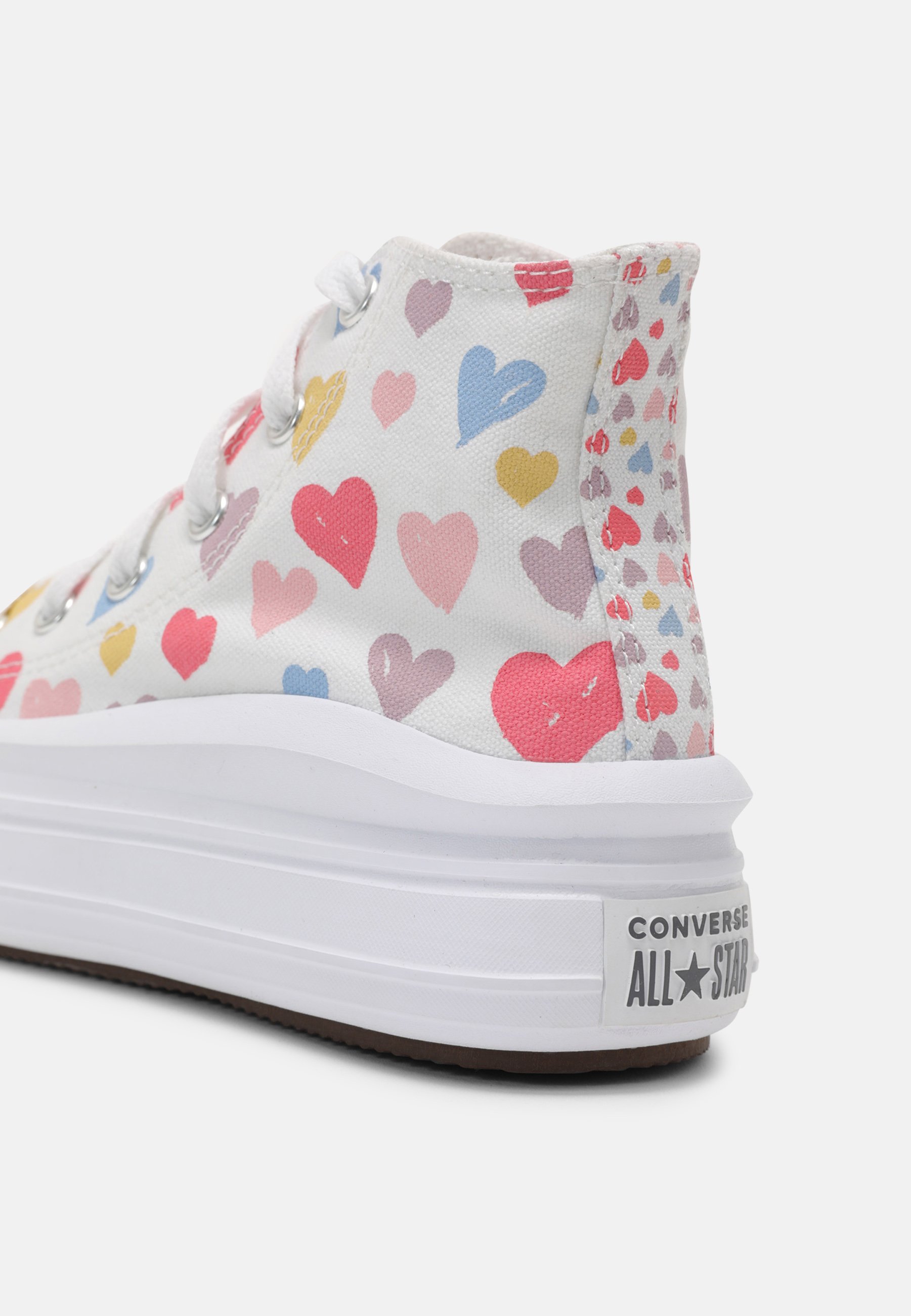 high top converse heart