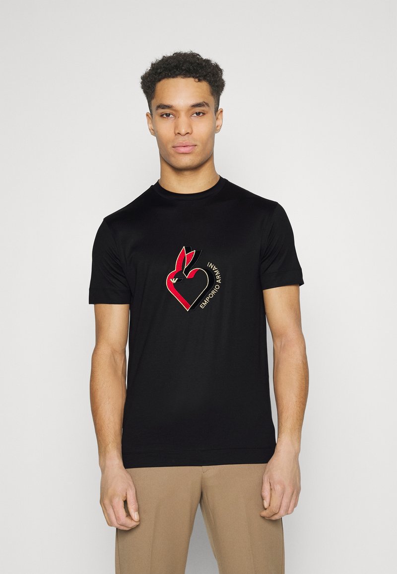 Maglietta Uomo JACK & JONES - T-Shirt In Cotone Con Stampa Logo, Comoda E Casual - Foto 9