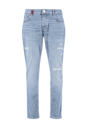 2Y Premium, MATEO DESTROYED SLIM FIT JEANS - Jeans Slim Fit - ice blue