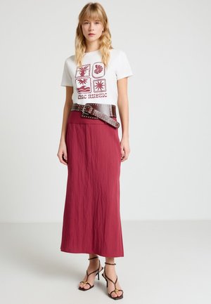 Calliope, T-SHIRT TINTA UNITA - T-shirt con stampa - bianco lana