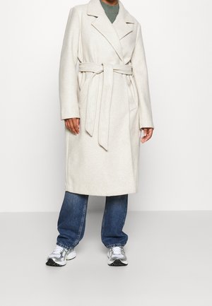 Klassischer Mantel - beige