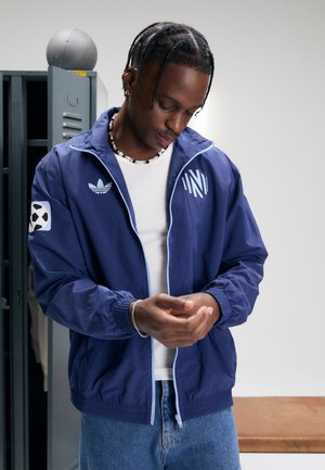 NASHVILLE SC ORIGINALS ANTHEM JACKET - Roupa de discoteca - noble indigo/glow blue