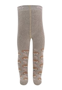 Ewers Strumpfhose - dunkel beige meliert
