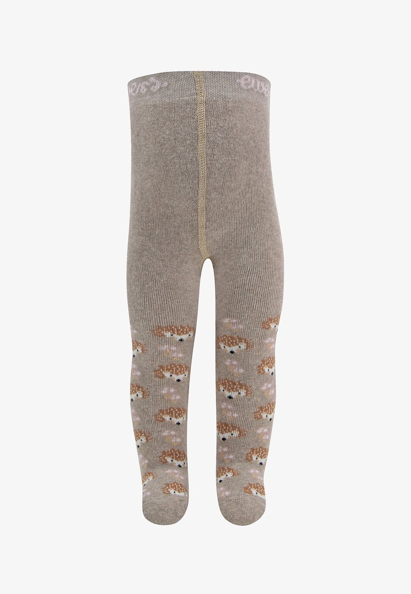 Ewers Strumpfhose - dunkel beige meliert