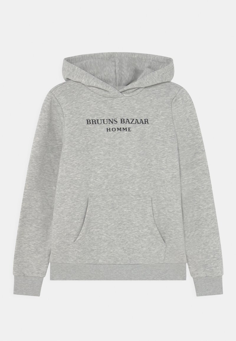 Bruuns Bazaar Hættetrøje - grey