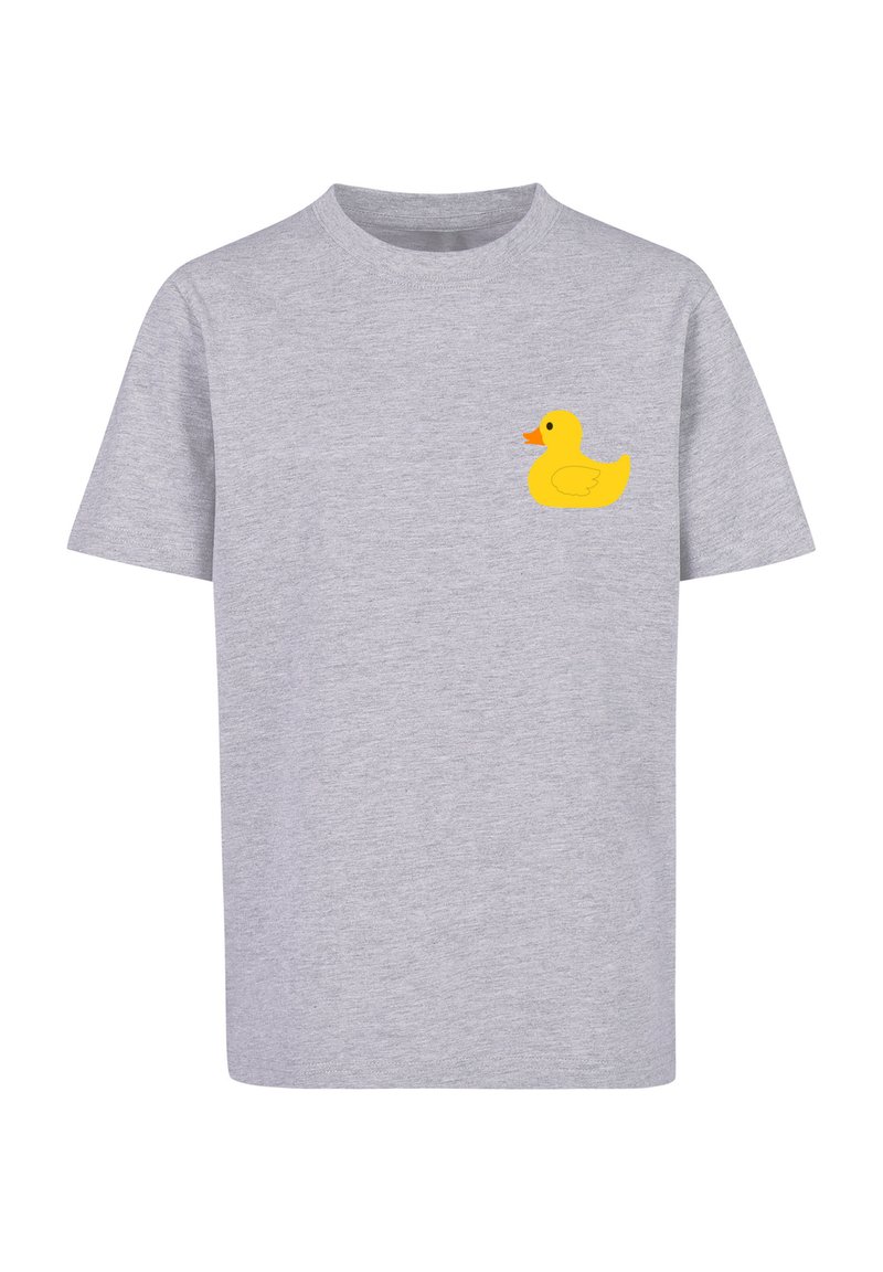 F4NT4STIC - YELLOW RUBBER DUCK UNISEX - Print T-shirt - heather grey, Enlarge