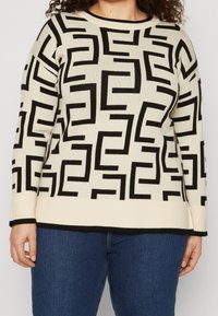 Vero Moda Curve Neule - off-white