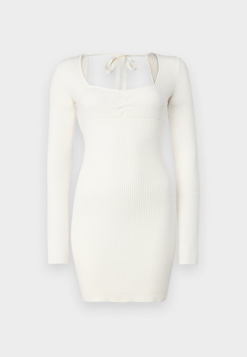 Hollister Co. Gebreide jurk wit